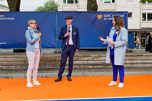 Gerd Böckmann bei der Eröffnung