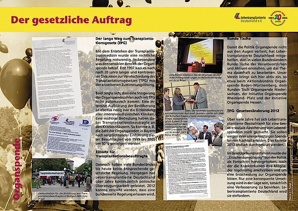 Der gesetzliche Auftrag