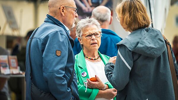 Inge Nussbaum im Gespräch